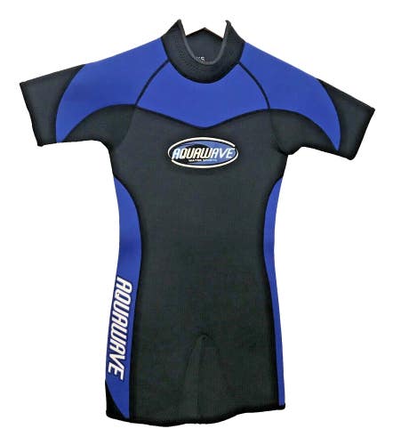 Aquawave Mens Spring Shorty Wetsuit Size Small - Excellent Condition!