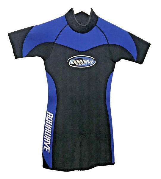 Aquawave Mens Spring Shorty Wetsuit Size Small - Excellent Condition!