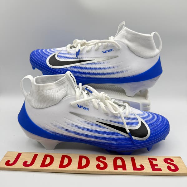 Nike Air Zoom Vapor Pro 1 Football Cleat White Racer Blue  display picture 3
