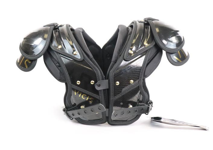 VICIS ARC_V1 Varsity Shoulder Pads w/ Backplate (All Purpose) Adult Small READ
