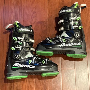 Used Men's Nordica Sportmachine 110 Ski Boots | Mondo Size 27.5 | Sole Length 315 mm