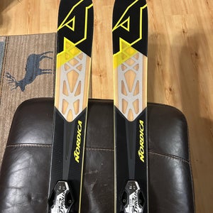 Nordica NRGY 90 161 cm All Mountain Skis With Tyrolia  Bindings