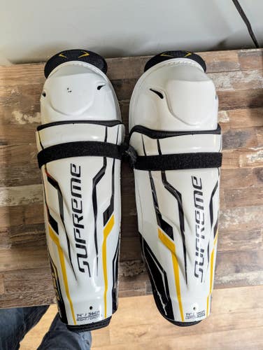 Senior Bauer Supreme 150 14" Shin Pads (Used)