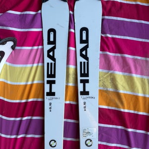 2022 Women’s FIS HEAD World Cup Rebels i.SL RD 156 cm Skis Max Din 16 (Used)