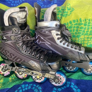 Mission Inhaler DS5 Inline Skates Wide Width Size 6 (Used)
