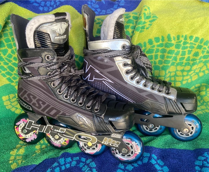 Mission Inhaler DS5 Inline Skates Wide Width Size 6 (Used)