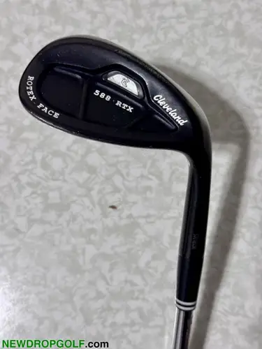 Cleveland 588 RTX Rotex Face Black Satin Sand Wedge SW 56° 14 Dynamic Gold RH