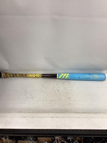 Used Marucci LINDY12 CUSTOM CUT M BB/SB Wood Bat Carolina Blue 33" 11851-S000038839