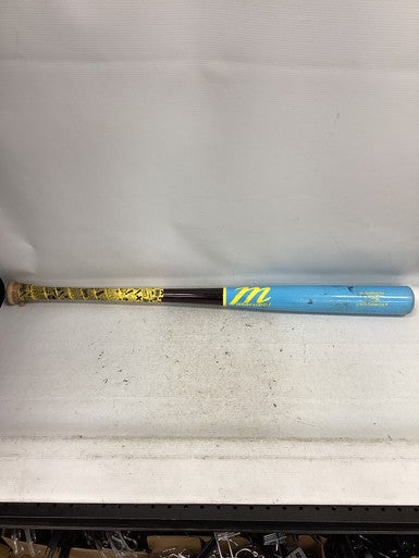 Used Marucci LINDY12 CUSTOM CUT M BB/SB Wood Bat Carolina Blue 33" 11851-S000038839