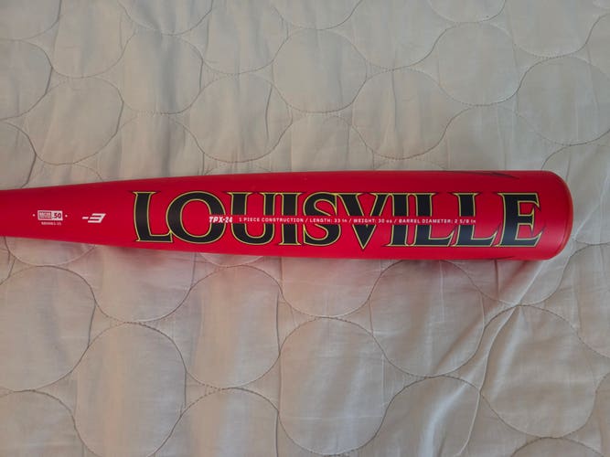 2025 Louisville Slugger Dynasty Alloy BBCOR Certified Bat (-3) 30 oz 33" (Used)