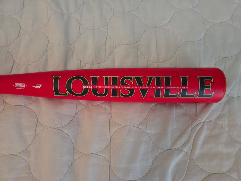 2025 Louisville Slugger Dynasty Alloy BBCOR Certified Bat (-3) 30 oz 33" (Used)