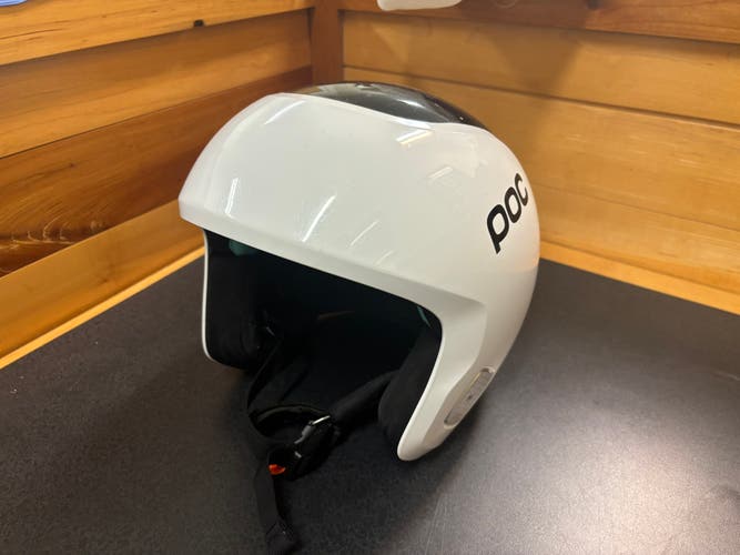 POC White/Black Ski Helmet