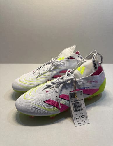 Men's Size M 9.5 (W 10.5) Adidas Predator Elite FG Cleats (New)