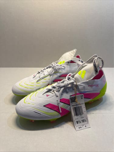 Adidas Predator 24 Elite FG Soccer Cleats Celestial Victory Men's Sz 9.5 ID8967