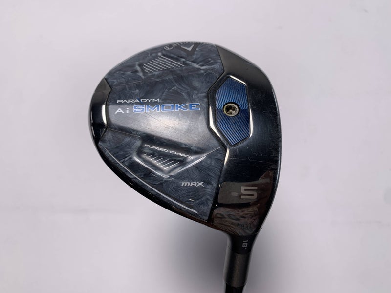 Callaway Paradym Ai Smoke Max 5 Fairway Wood 18* Cypher Forty 5.0 50g Senior RH