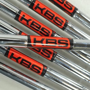 KBS Tour Stiff Flex Iron Shaft Set .355 Tip Steel 7pc 37.25"-34.25"  # 202943