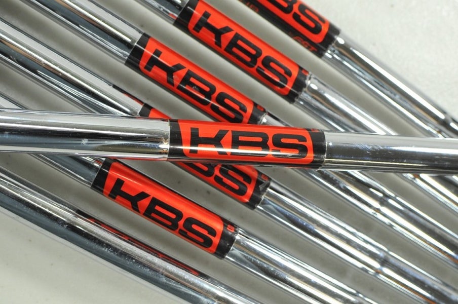 KBS Tour Stiff Flex Iron Shaft Set .355 Tip Steel 7pc 37.25"-34.25"  # 202943