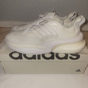 Adidas AlphaBoost V1 Size 13 Running Shoes Sneakers White HP2759