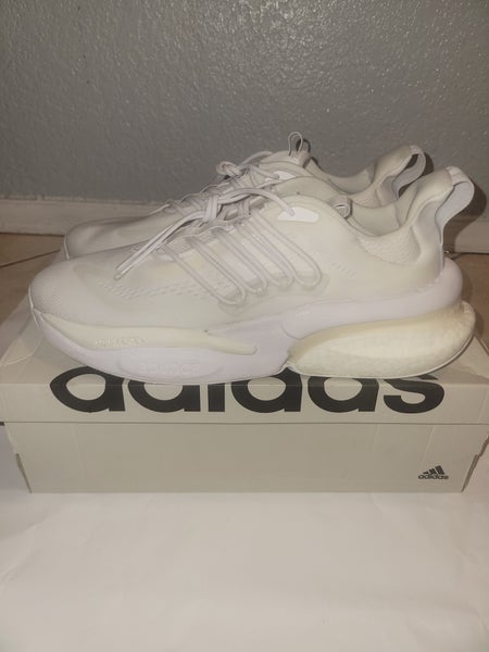 Adidas AlphaBoost V1 Size 13 Running Shoes Sneakers White HP2759