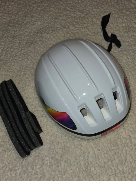 New Vtg Headwinds Adult Bicycle Helmet S/M 7 - 7-1/4" Rear Reflector