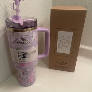Stanley LoveShackFacncy Tumbler 40oz Purple Flower
