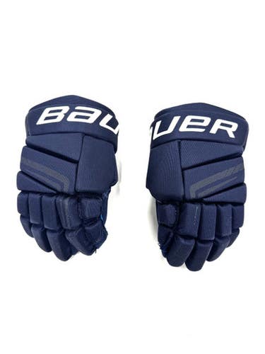 Used Bauer X Junior Gloves Royal Blue 10" 11860-S000299187