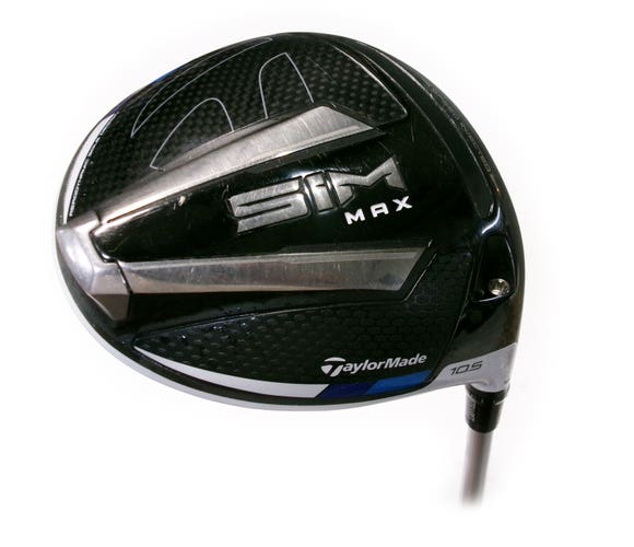TaylorMade Sim Max 10.5* Driver Graphite Tensei Blue CK Series 70 Stiff Flex