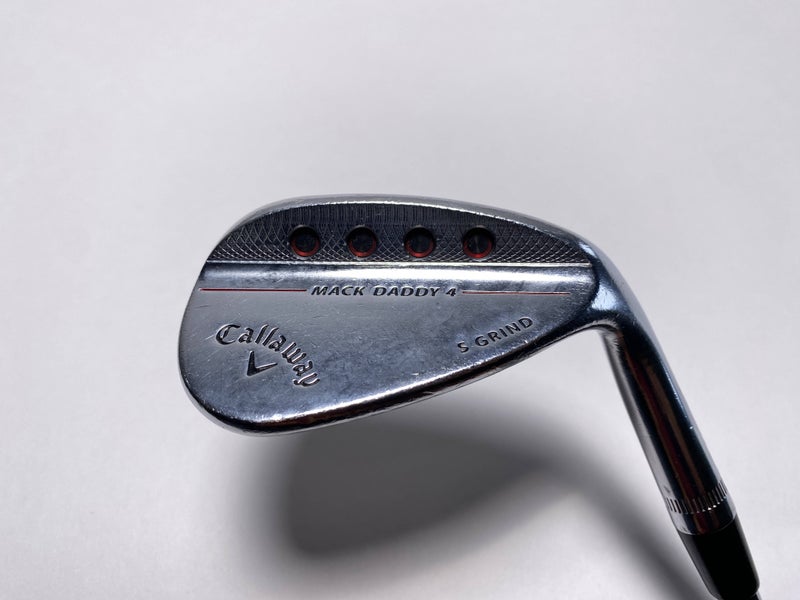 Callaway Mack Daddy 4 Chrome Gap Wedge 52* 10 S-Grind Project X LZ 6.0 Mens RH