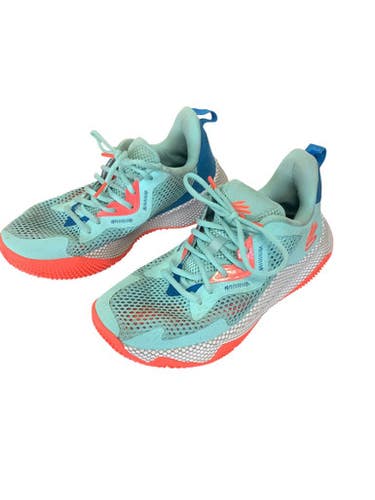 Used Under Armour CURRY Basketball Shoes M Teal Senior 7.5 11479-S000406043
