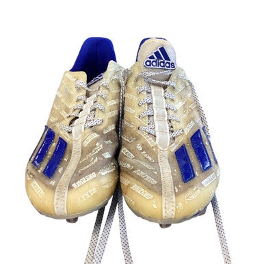 Used Adidas Adult FB Cleats White Senior 8.5 11479-S000406012