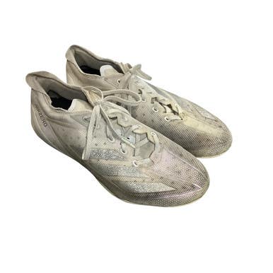 Used Adidas Adult FB Cleats White Senior 8 11479-S000406227