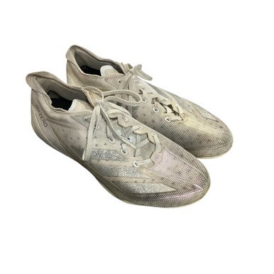 Used Adidas Adult FB Cleats White Senior 8 11479-S000406227