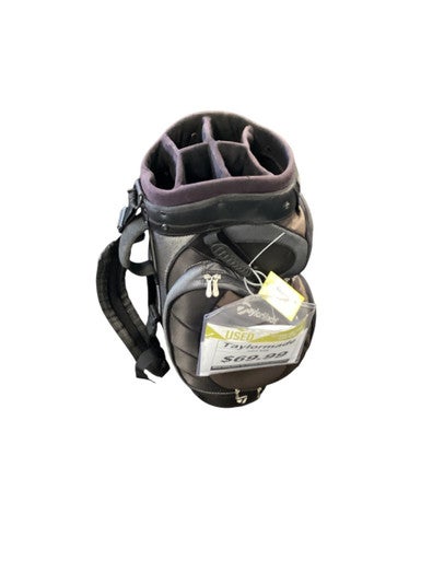 Used Taylormade CART BAG Mens Cart Bag Black 11479-S000406196