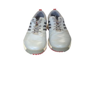 Used Adidas Mens Golf Shoes Grey Senior 9.5 11479-S000406171