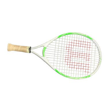 Used Wilson JR RACQUET Junior Tennis Racquet White 19" 11479-S000406155