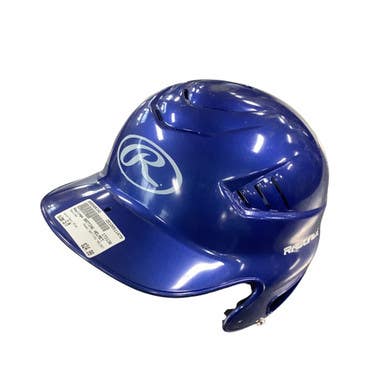 Used Rawlings BATTING HELMET Batting Helmet No Mask Navy Blue S/M 11479-S000406142