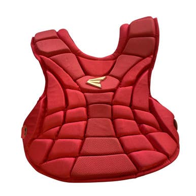 Used Easton CHEST PROTECTOR Catchers Chest Protector Red Intermed 11479-S000406097