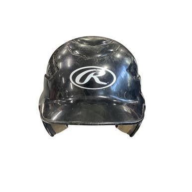 Used Rawlings BATTING HELMET Batting Helmet No Mask Black XS/S 11479-S000406090