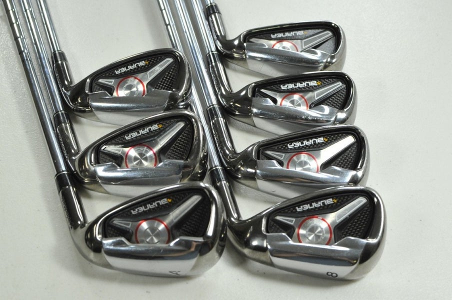 TaylorMade Burner 2009 5-PW,AW Iron Set Stiff Flex Right Steel # 201713
