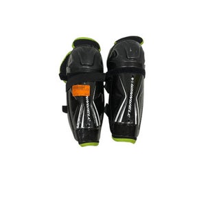 Used WinnWell Youth Shin Guards Black 10" 11847-S000030109