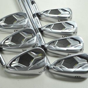 Ping G430 5-W,45* Iron Set Regular Flex Right DG R300 105g Steel # 204028