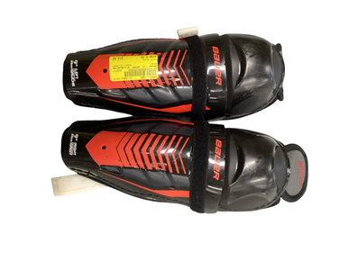Used Bauer LIL SPORT Youth Shin Guards Black 9" 11613-S000169568