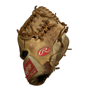 Used Rawlings GOLD GLOVE ELITE BB/SB Glove RH Throw Brown 11 1/2" 11613-S000169544