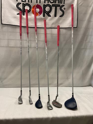 Used Top Flite 7 PC JR SET W/BAG Jr Package Set RH Navy Blue 7 Piece 11490-S000266325