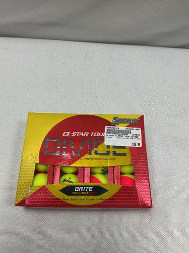 Used Srixon Q STAR TOUR DIVIDE 12 Pack - Golf Balls 11490-S000266319