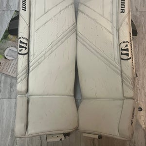 34" Warrior Ritual G6 E+ Goalie Leg Pads (Used)