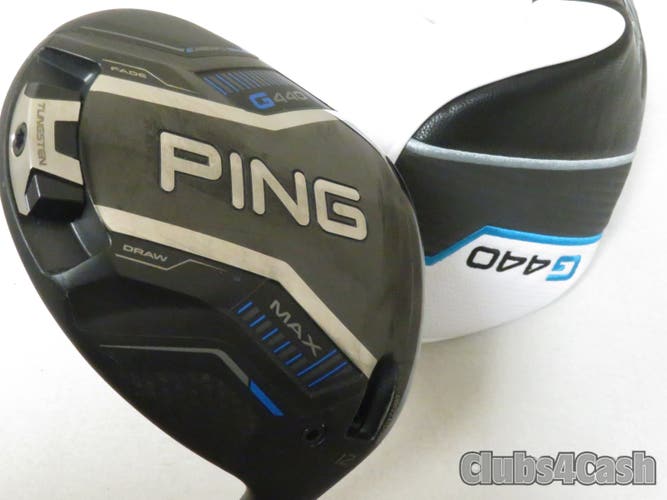 PING G440 MAX Driver 12° Fujikura Alta Quick 35 +Cover .. SENIOR