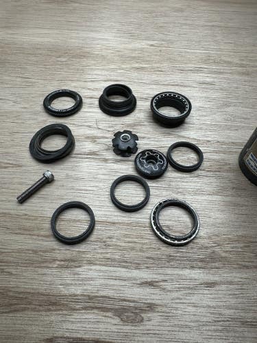 Assorted Lot Bike Headset Parts  Kona And Others