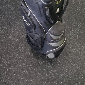 Used Burton JUMBO CART BAG 15-WAY DIVIDER Mens Cart Bag Black 11849-S000032596