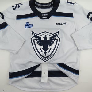 CCM Sherbrooke Phoenix QMJHL Game Worn Authentic Hockey Game Jersey CHL 54 #29 COTE